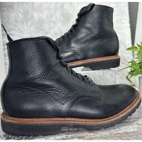Allen Edmonds Other - ALLEN EDMONDS SUTTER MILL USA Pebbled Boot Size 11E Black Vibram Casual 47819B